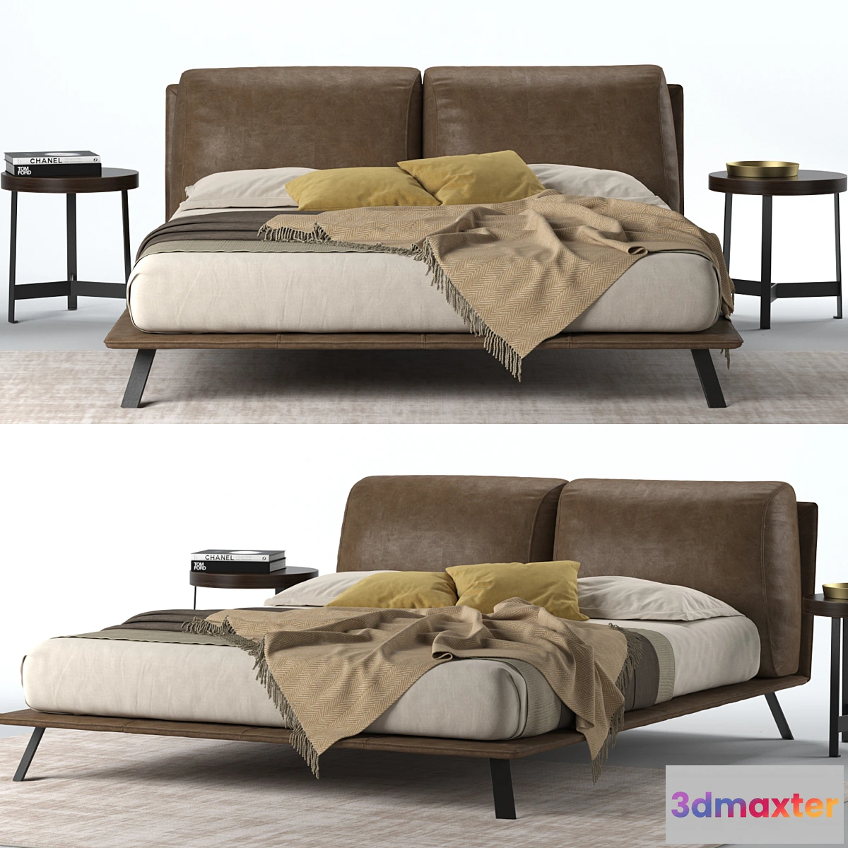 1455544 - Ditre Italia Kanaha Bed 3D Max