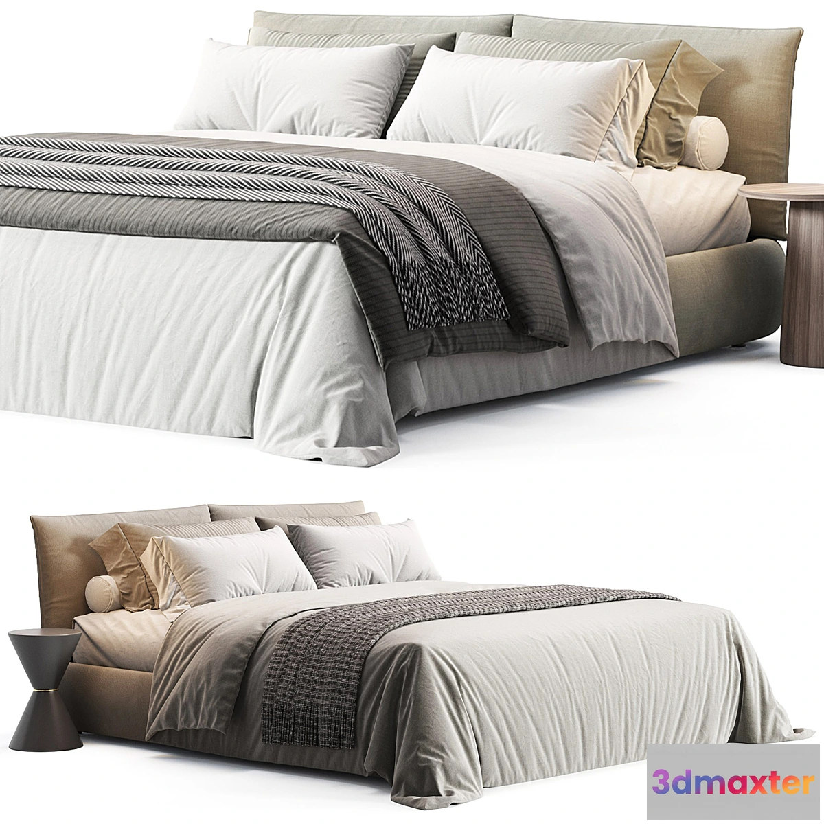 1455976 - Rafero Bed by Manzzeli 3D Max