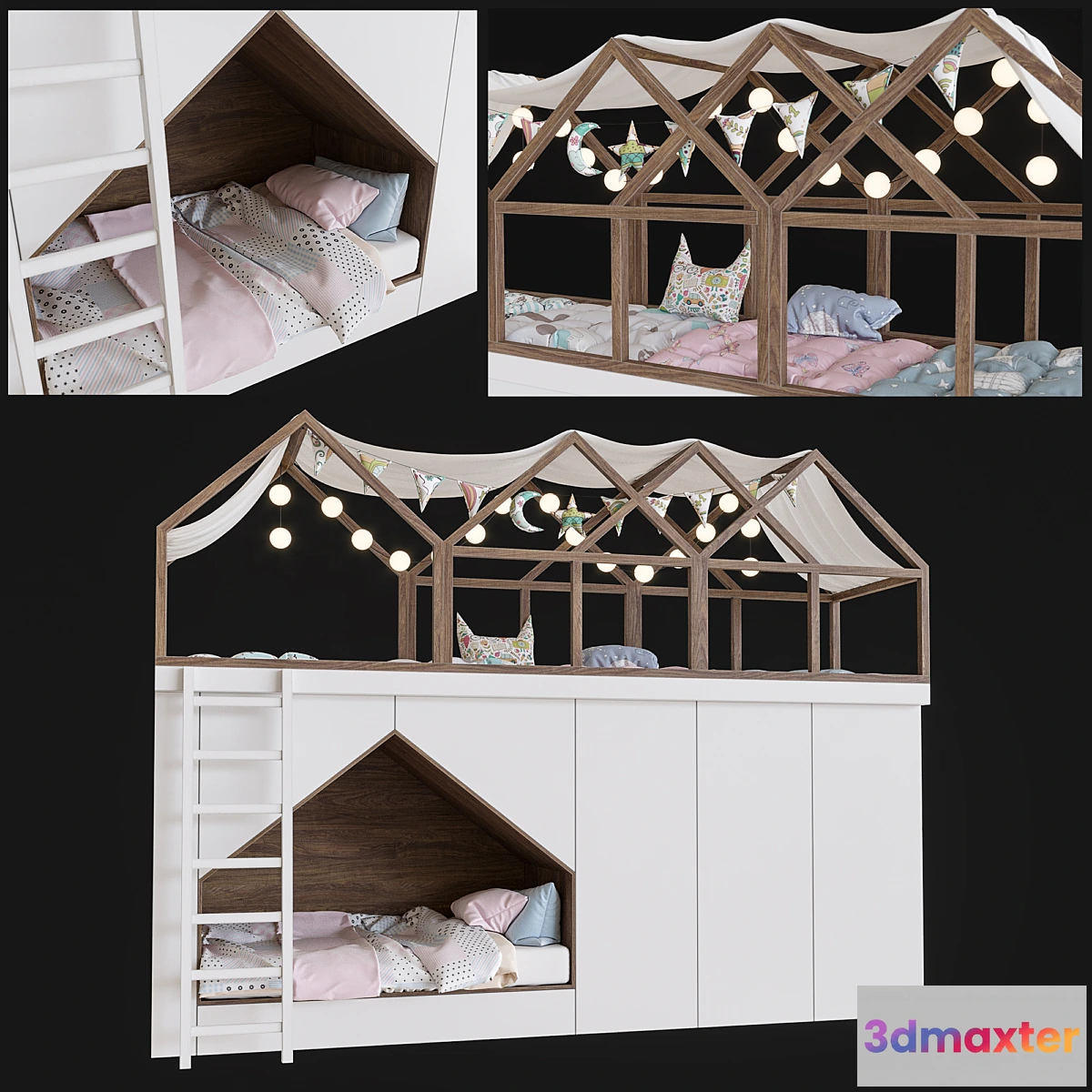 1457222 - Furniture for the nursery 3D Max