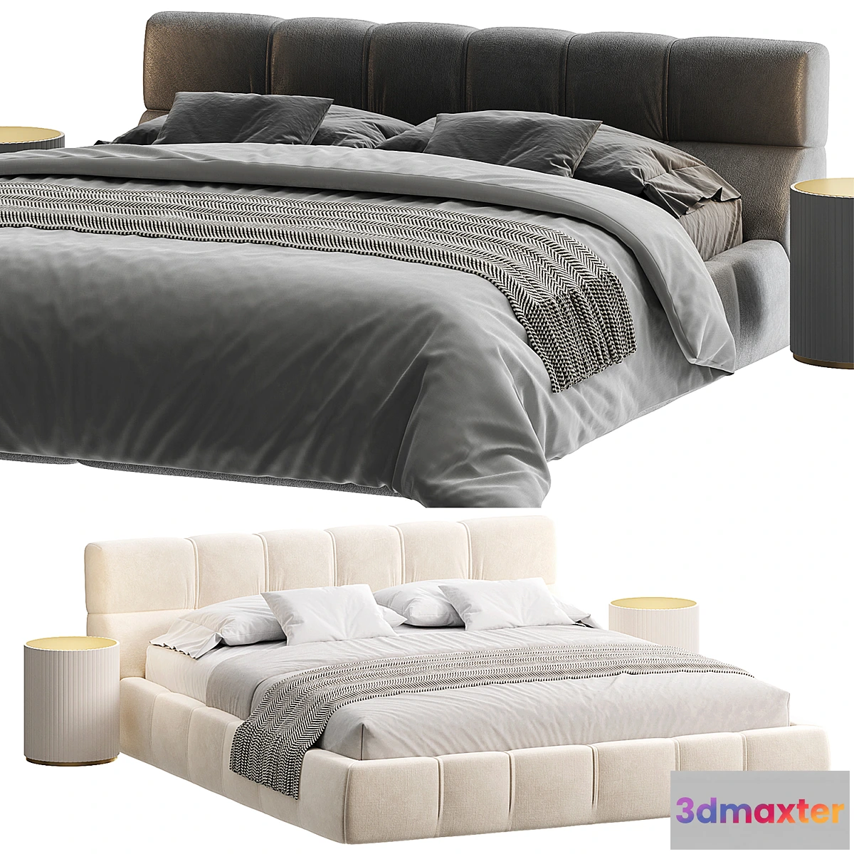 1457234 - Souffle custom made bed 3D Max