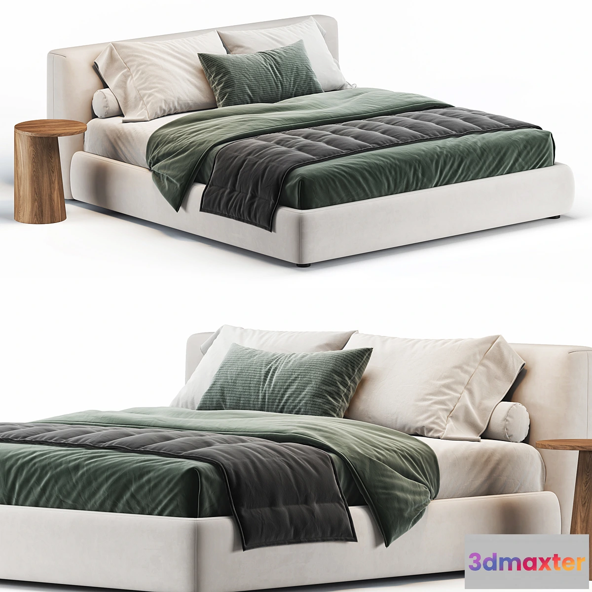 1457434 - Ophelia Bed 3D Max