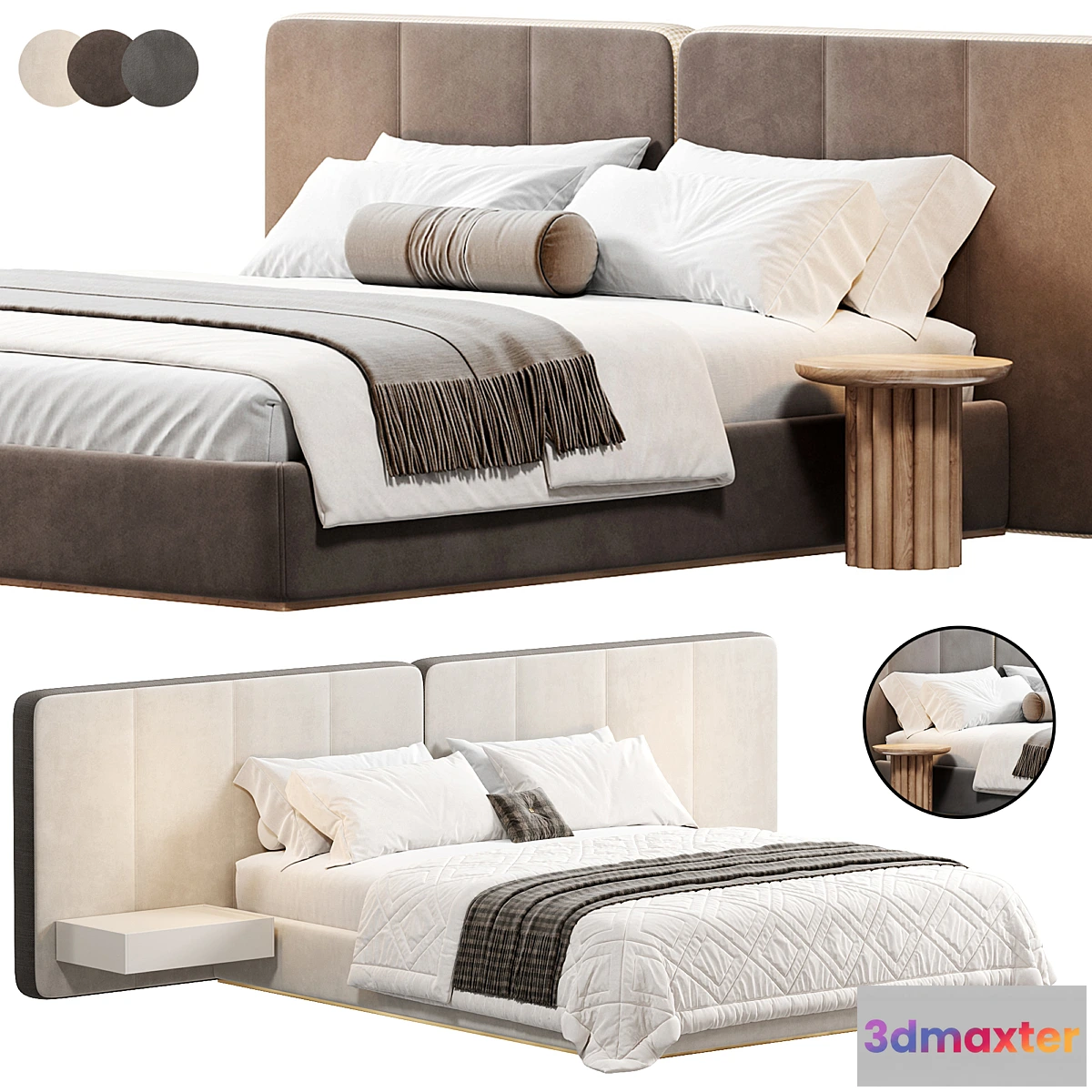 1457578 - BONNIE BED by Lars Marl 3D Max