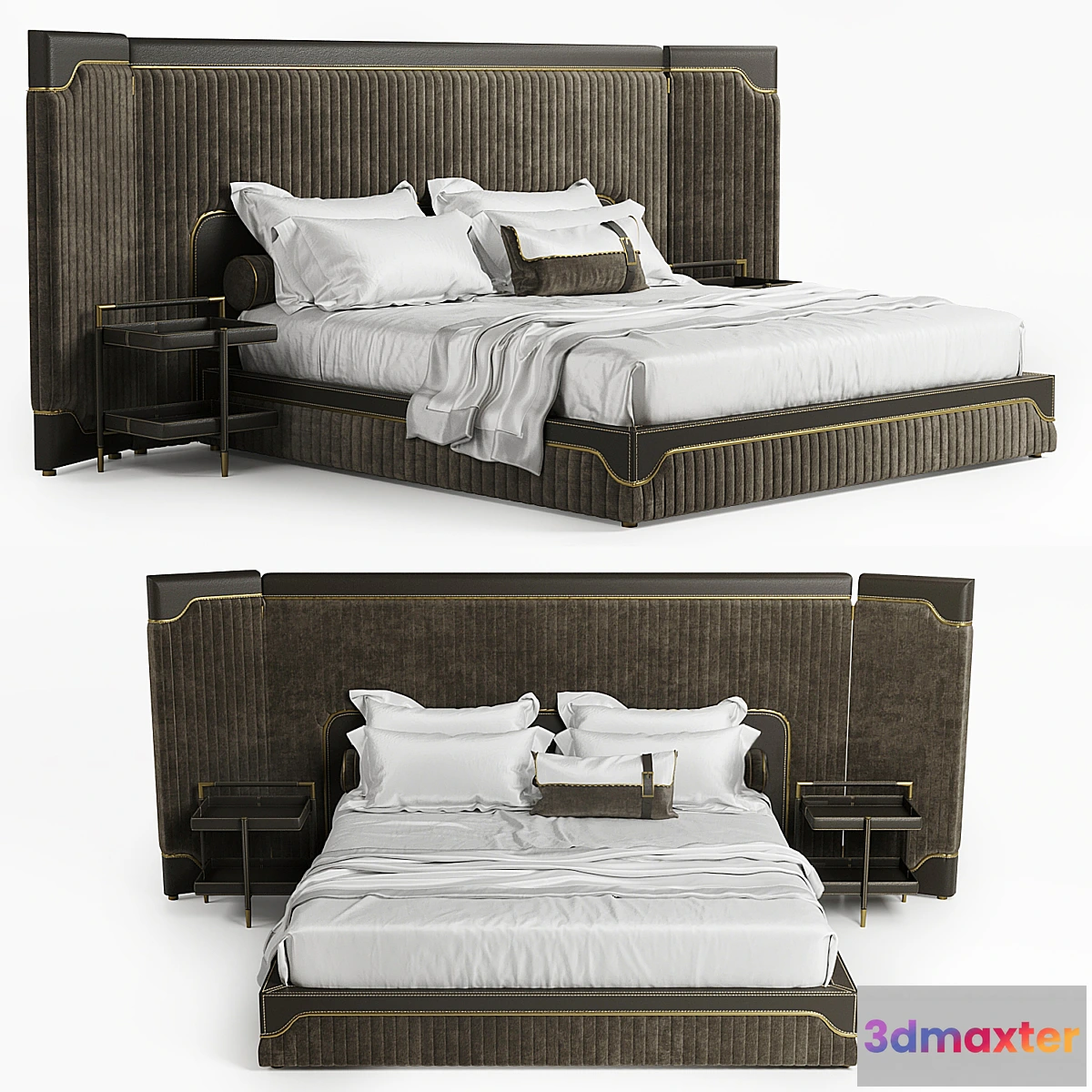 1457596 - VITTORIA FRIGERIO Capua Bed 3D Max