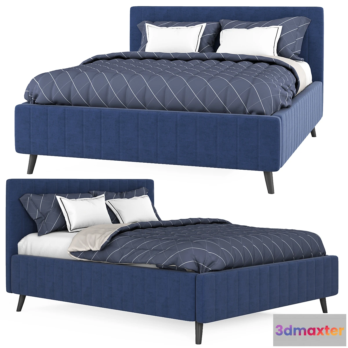 1457752 - Bed Markful 3D Max