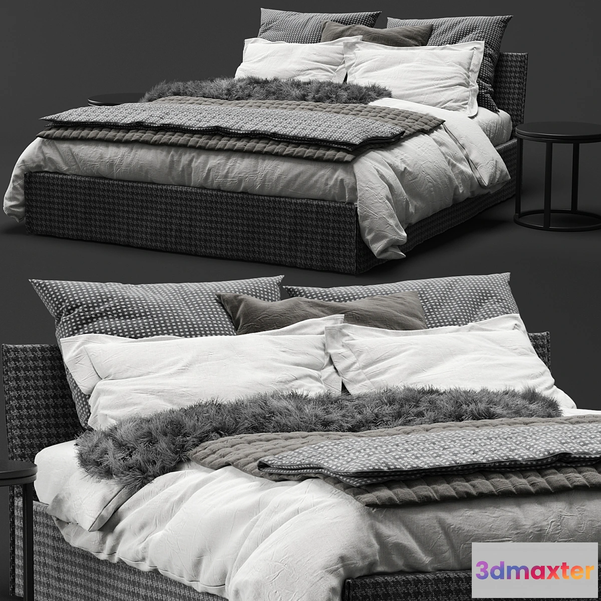 1458574 - Meridiani fox bed 3D Max