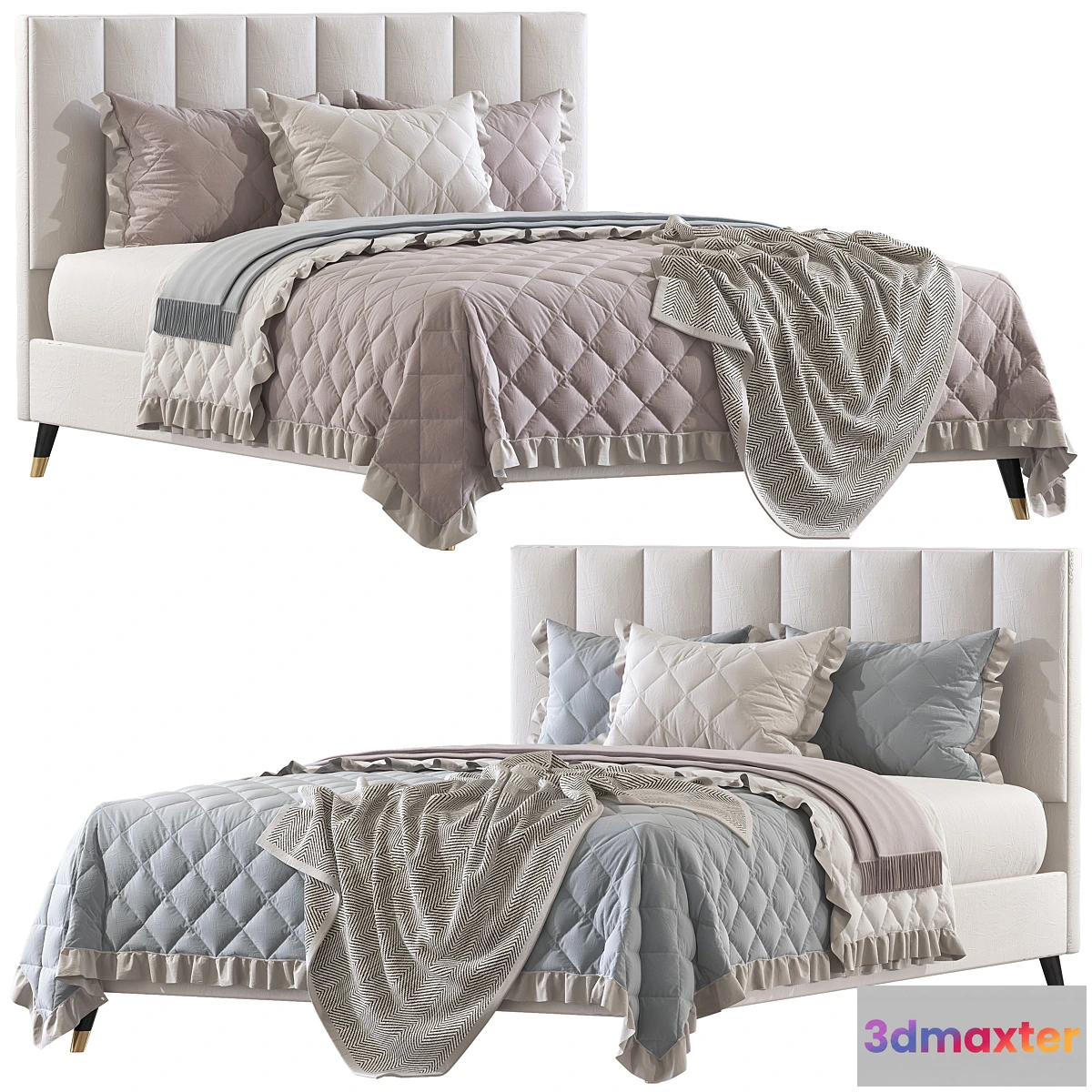 1458576 - Colette Beds 4 3D Max