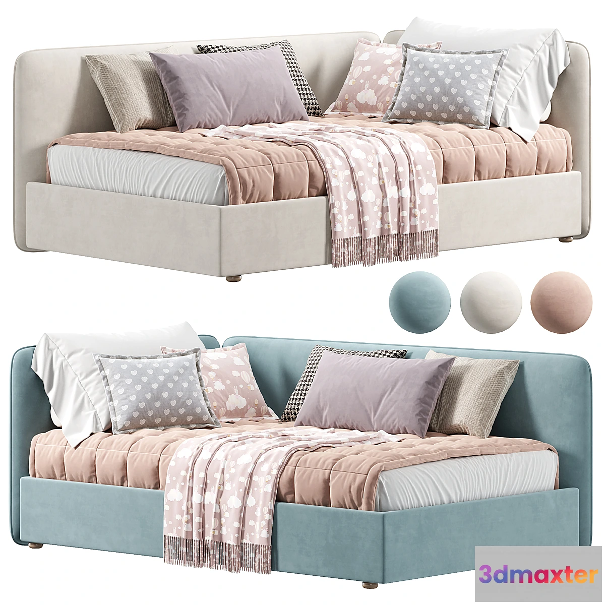 1458584 - Kids Bed level 03 3D Max