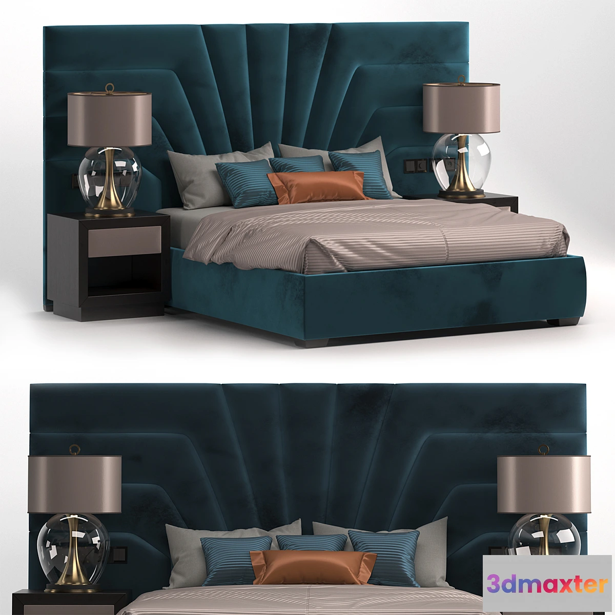 1459092 - The Sofa & Chair Company Bedroom 3D Max