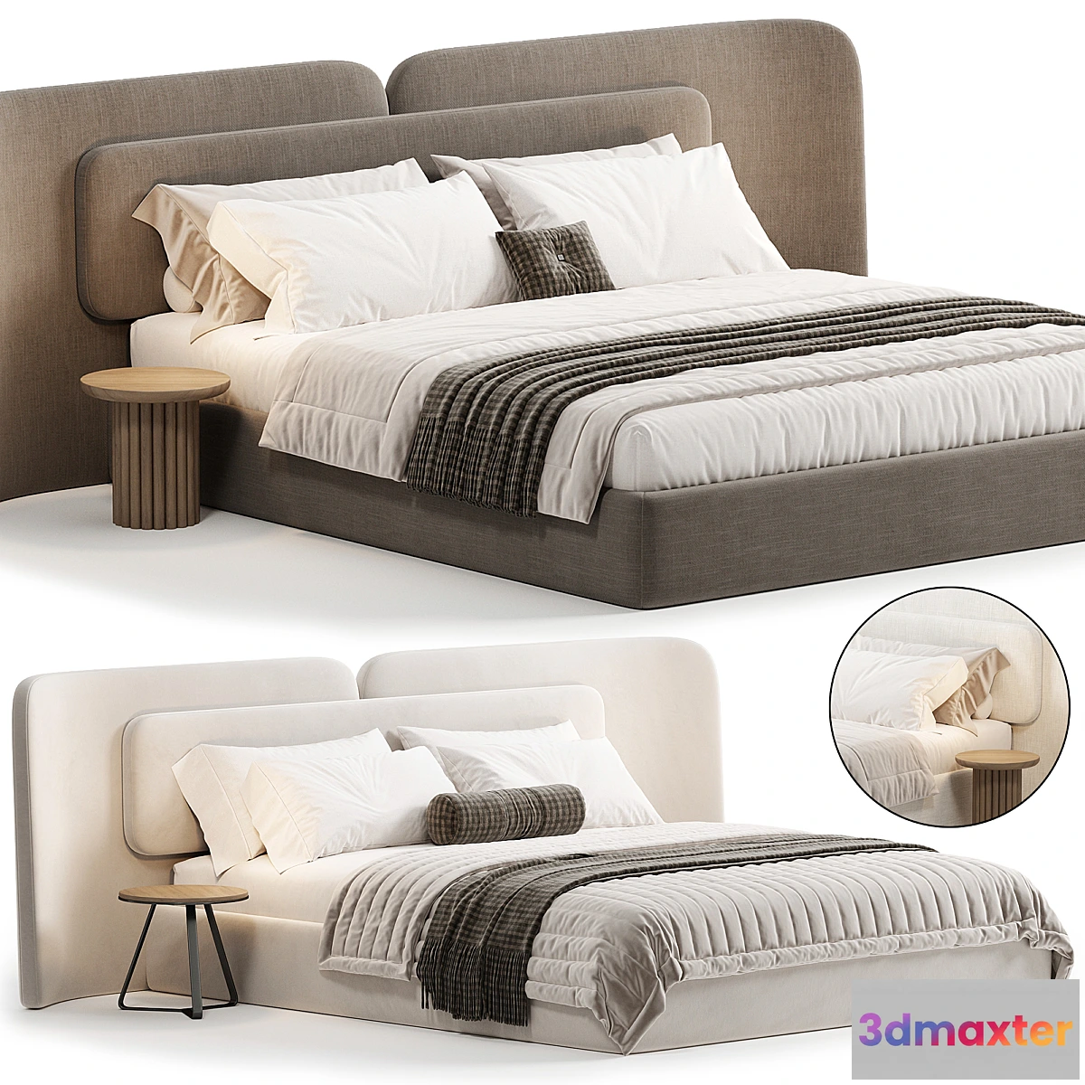 1459460 - Angelo Bed By Roveconcepts 3D Max