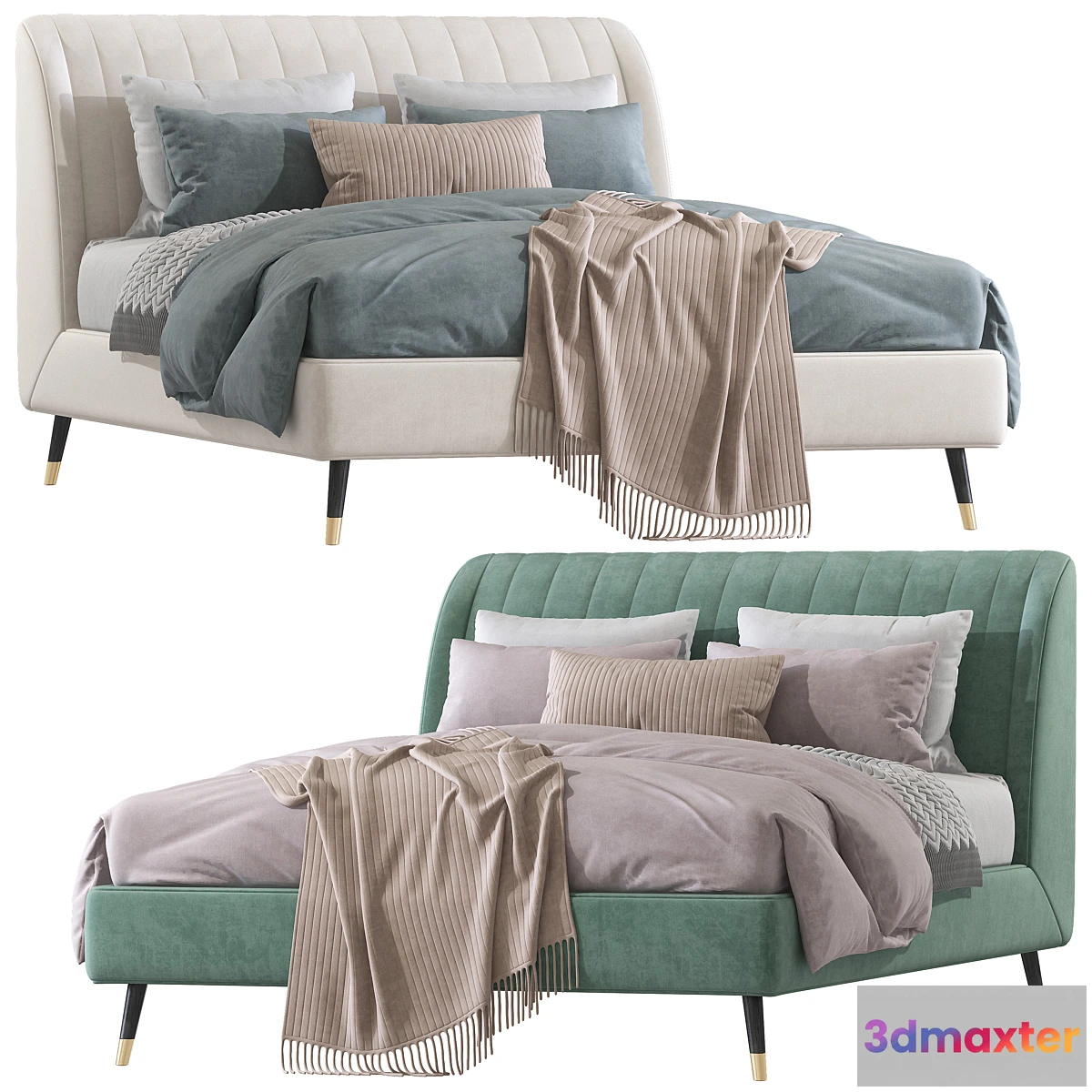 1460416 - Double bed 97. 3D Max