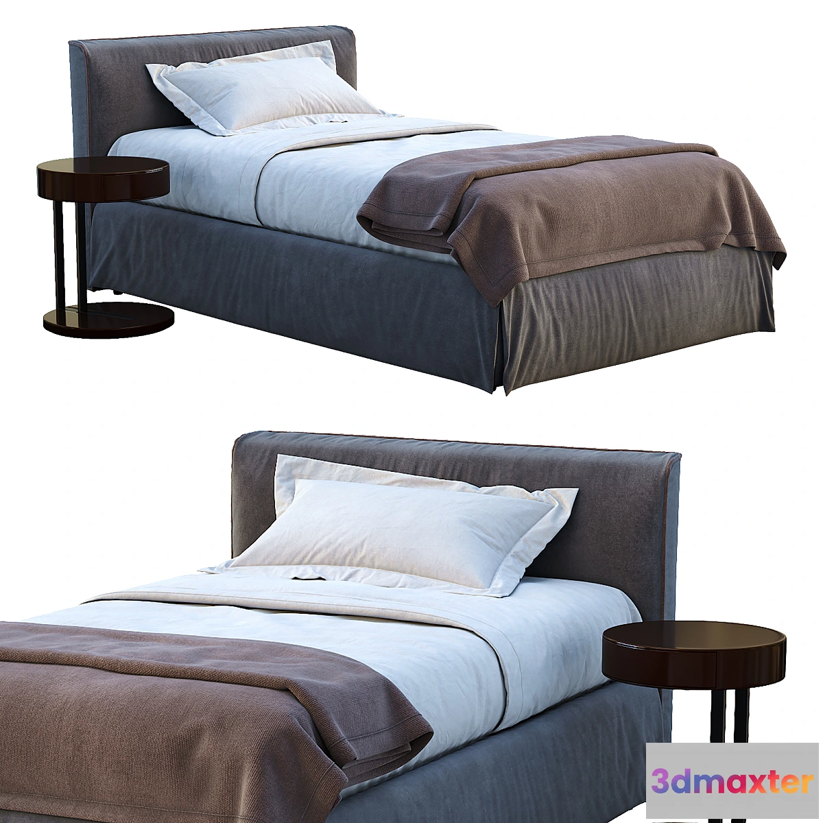 1460508 - Meridiani Single Bed LAW 3D Max