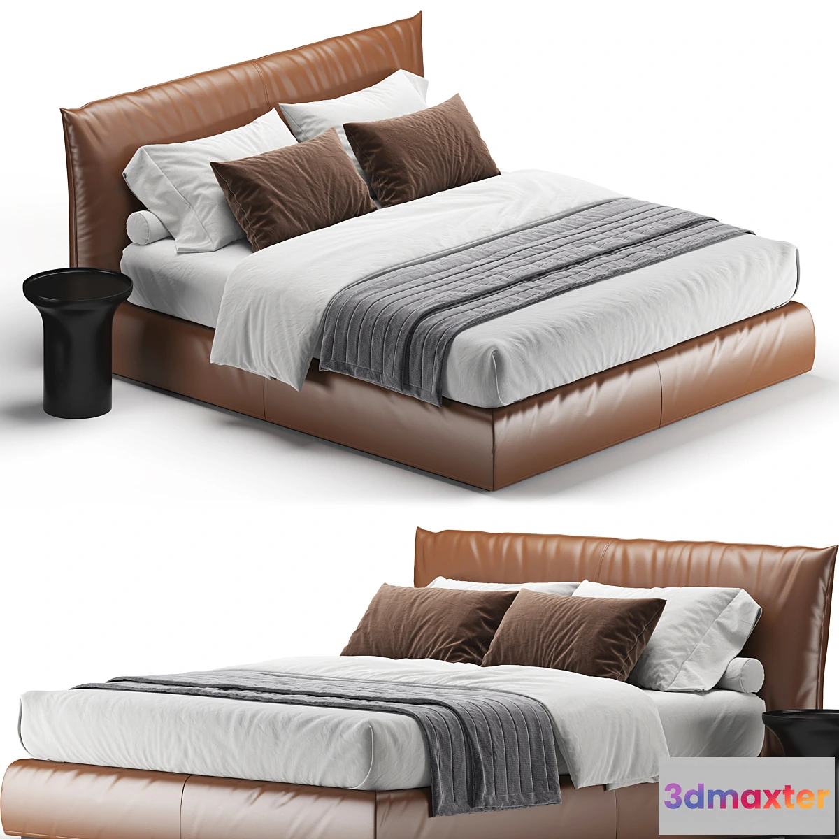 1460706 - Piumotto Bed 3D Max