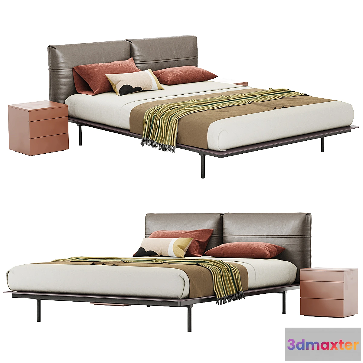 1460916 - Bed LEMA MYNIGHT 3D Max