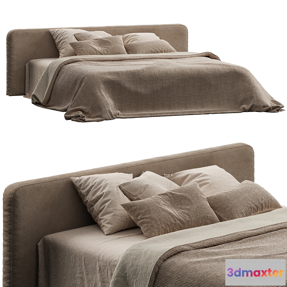 1461118 - Bedding Magic Linen 3D Max