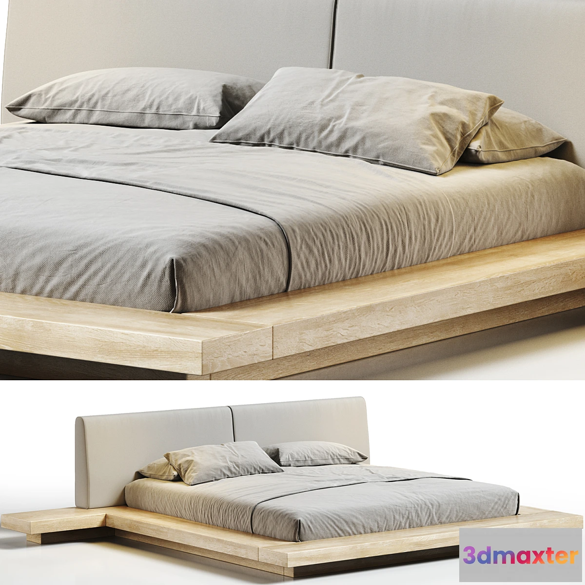1461224 - Modloft Worth Bed 3D Max