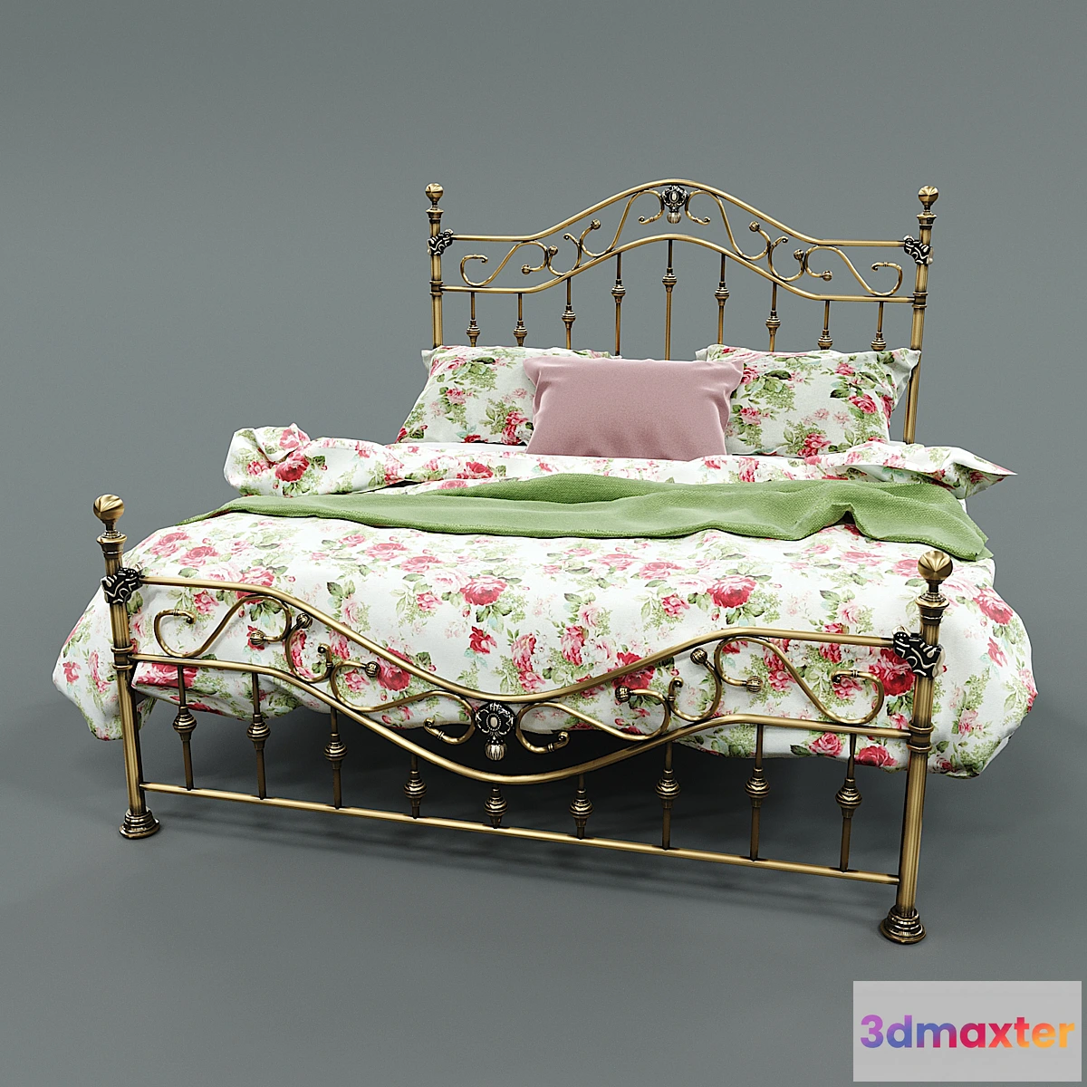 1461390 - Bed Charlotte 3D Max