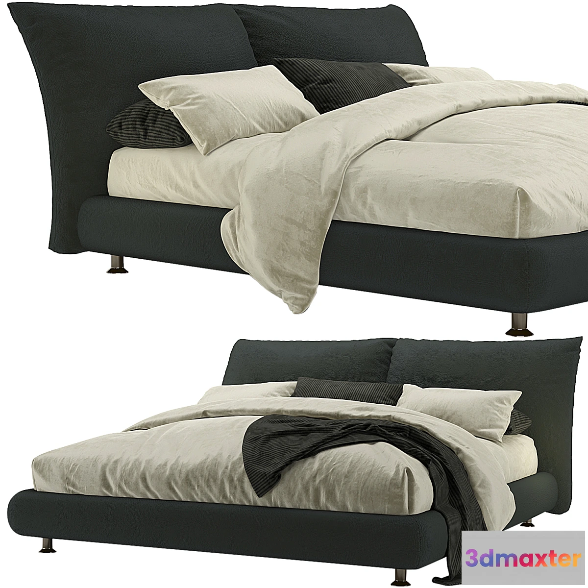1462564 - edra STAND BY ME Bed 3D Max