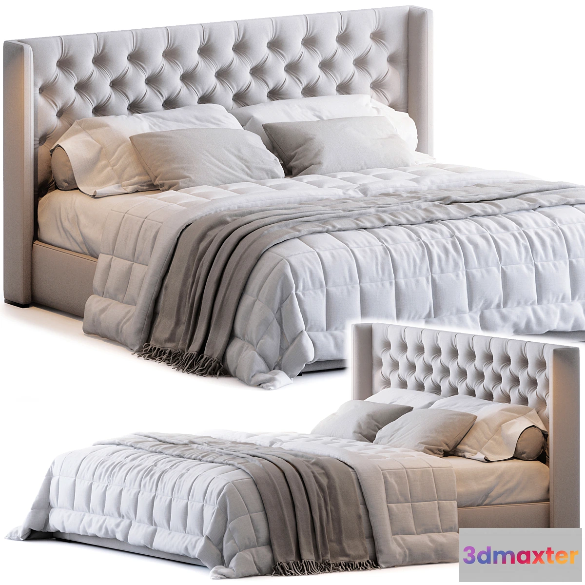 1462720 - Restoration Hardware Adler 3D Max