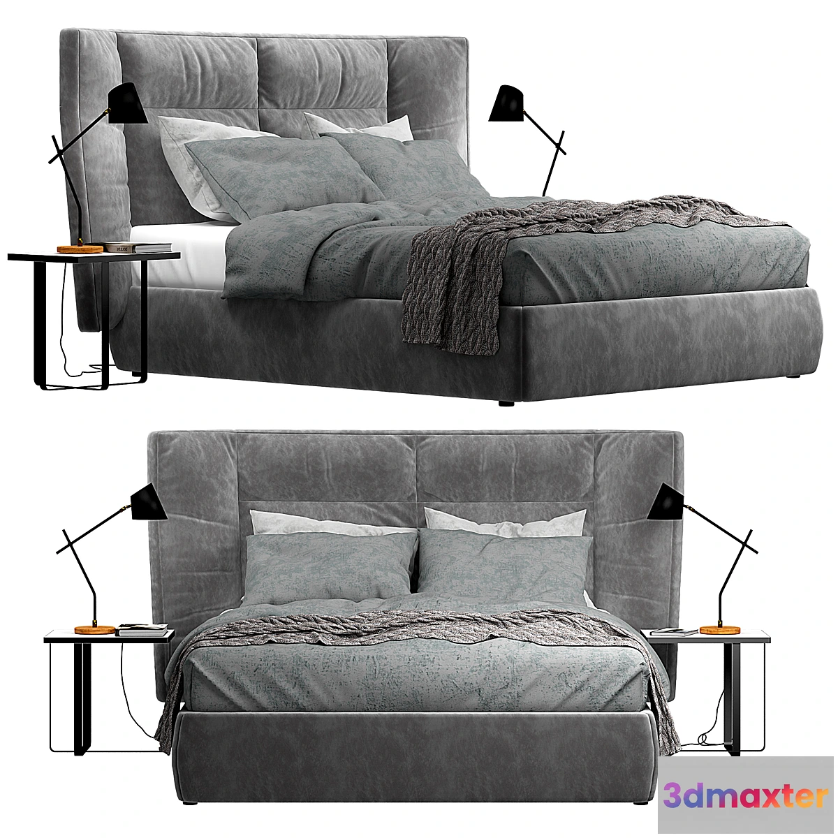 1463018 - Sandi letto dorelan bed 3D Max