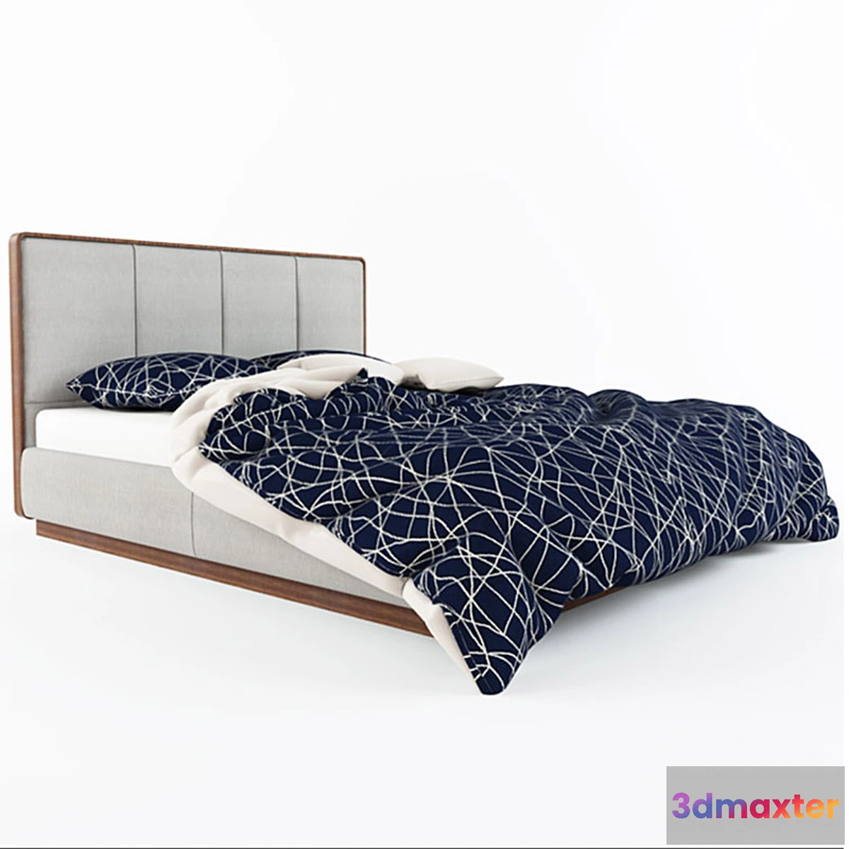1463214 - Bed Flou Ermes 3D Max
