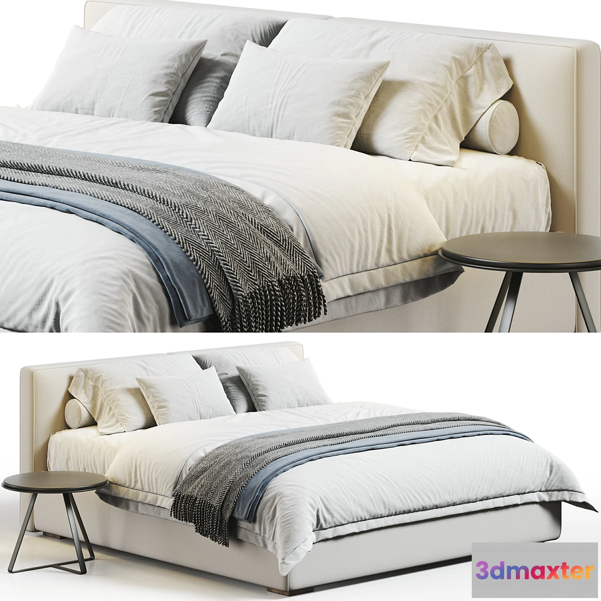 1463232 - Flexteam Slim Bed 3D Max