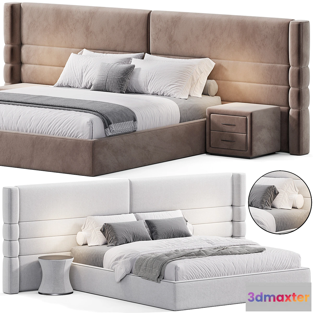 1463556 - Sublime bed by Stylishclub 3D Max