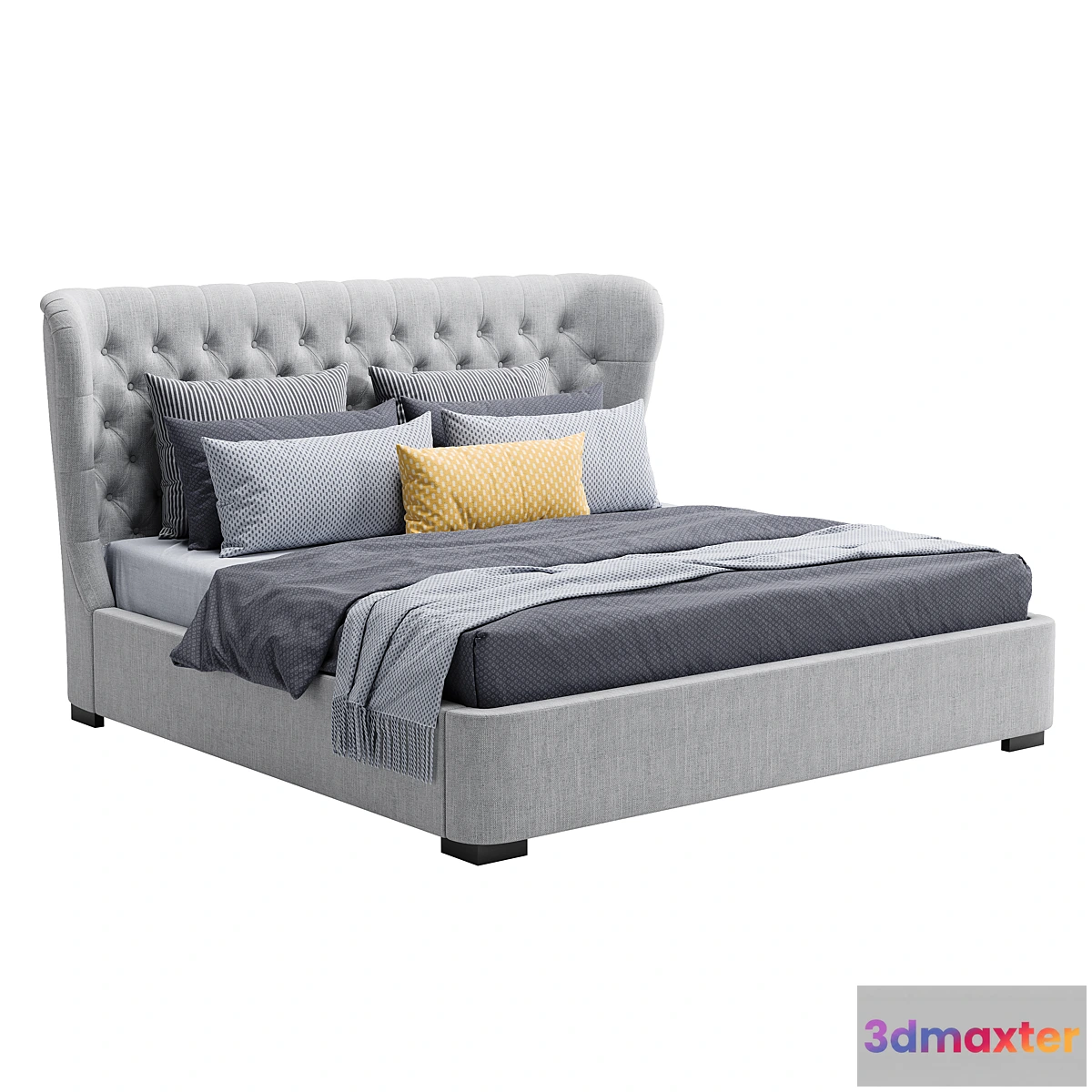 1464678 - Manchester Bed by LuXeo 3D Max