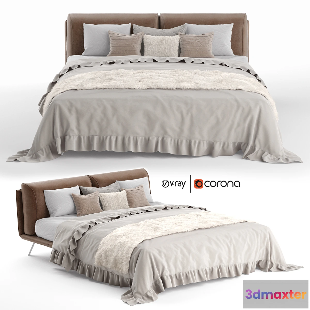 1465946 - Kanaha bed by Ditre Italia 3D Max