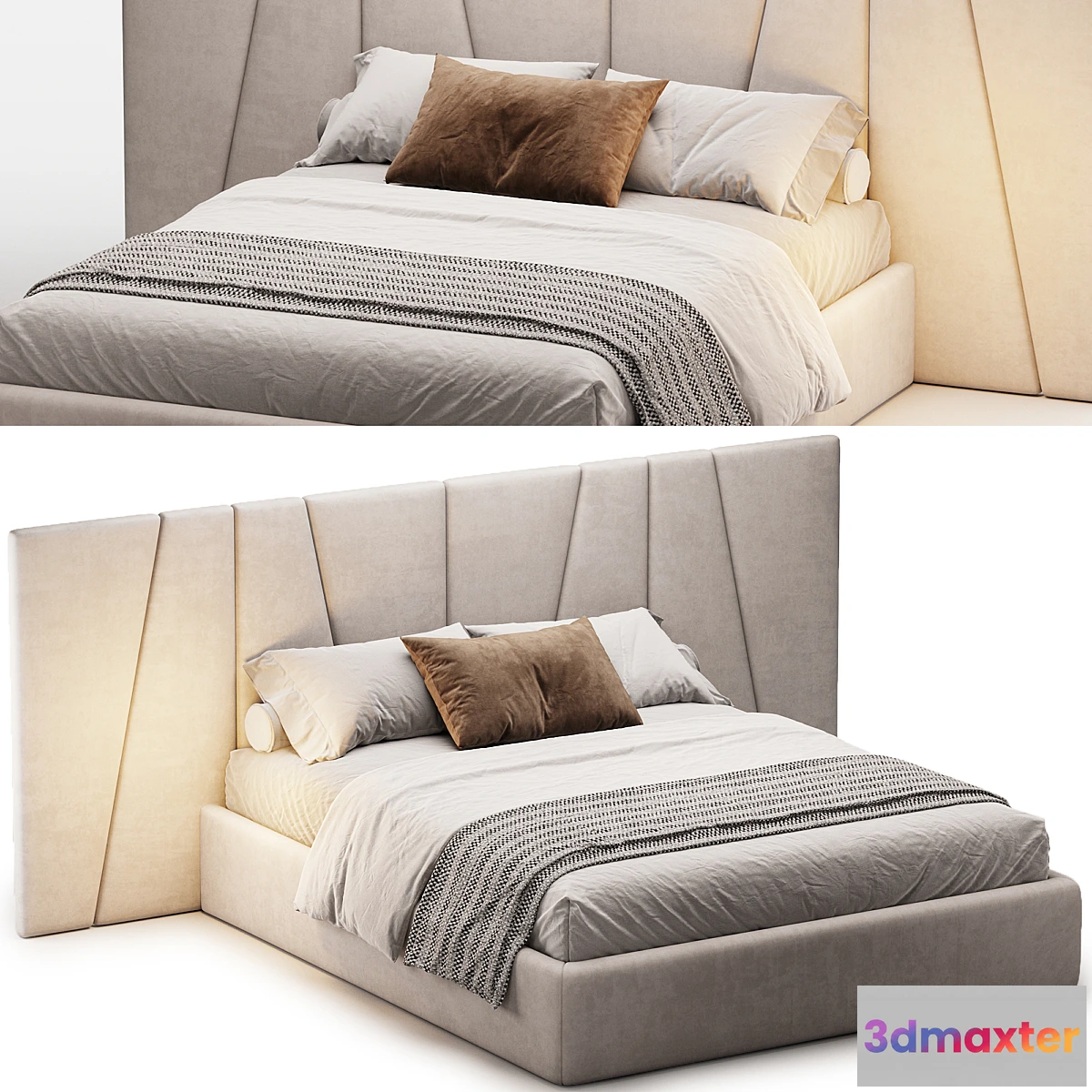 1466354 - Bed Montreal 3D Max