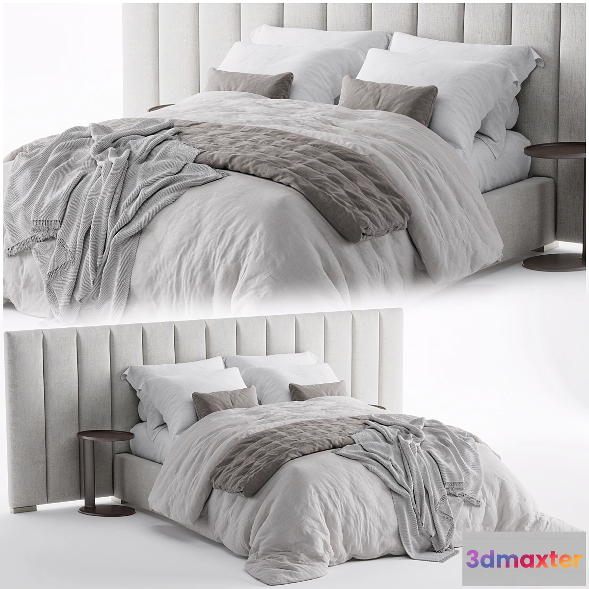 1466372 - RH Modena (Queen Bed) 3D Max