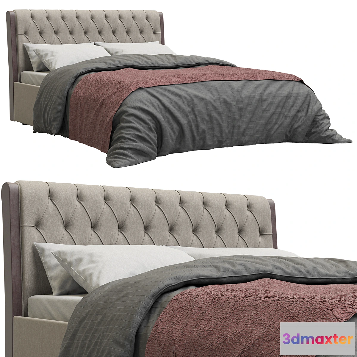1466464 - Lifefurniture Jenny Two Bed 3D Max