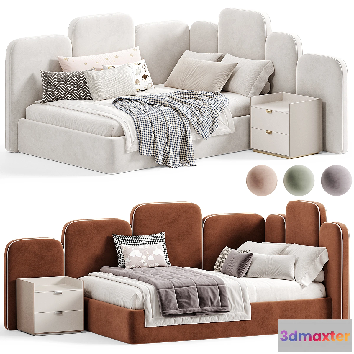 1468144 - PARFE Kids Bed 10 3D Max