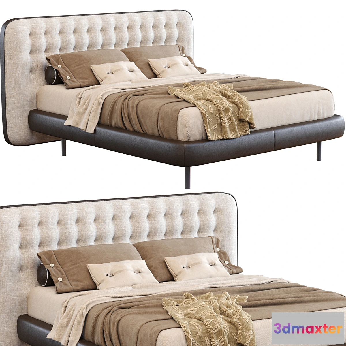 1468344 - Bed Dedalo Up By Desiree 3D Max