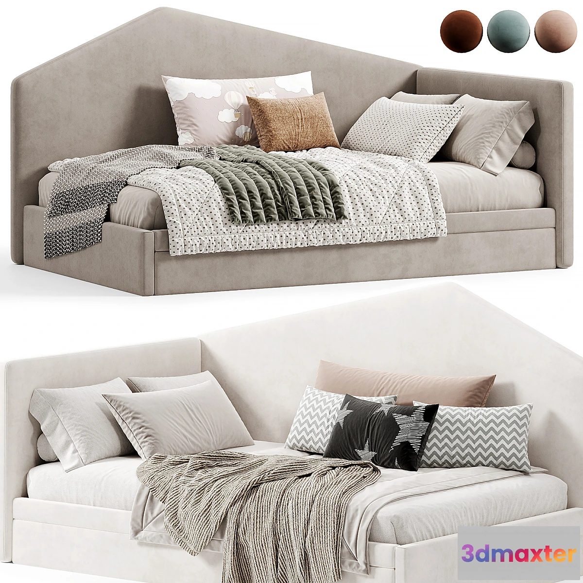 1468532 - Parfe Kids Bed 3D Max