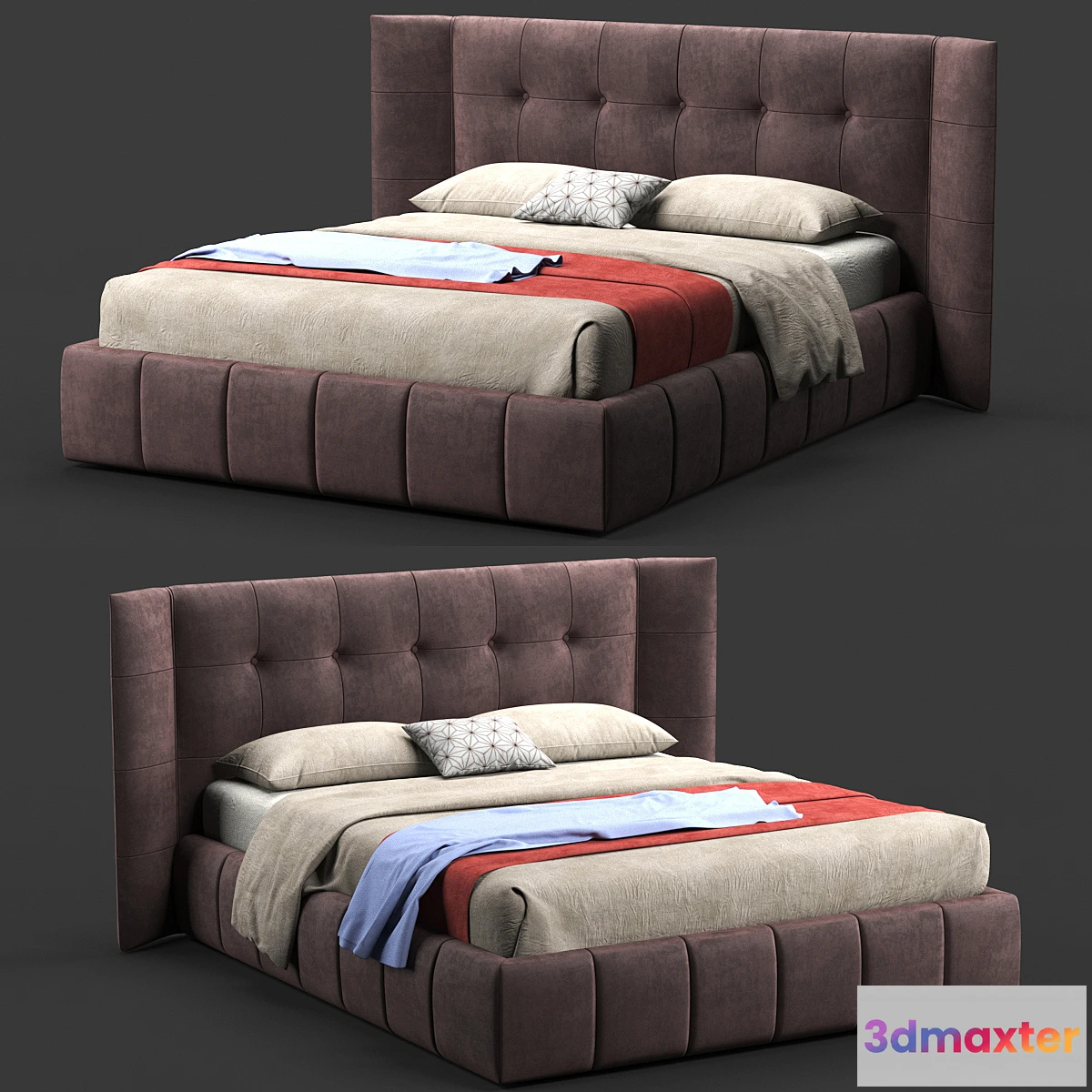 1469132 - Bed Felis Foster 3D Max