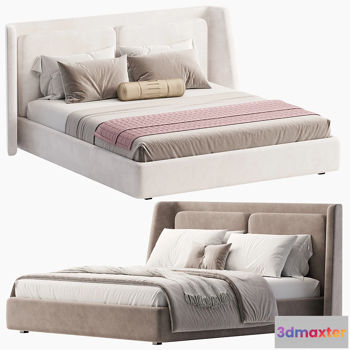 1469296 - HUG Bed By Sicis 3D Max