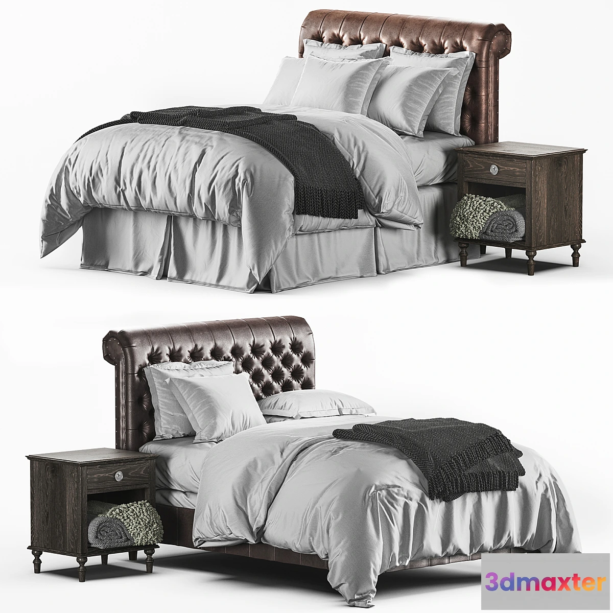 1469368 - RH_Chesterfield__Sleigh 3D Max