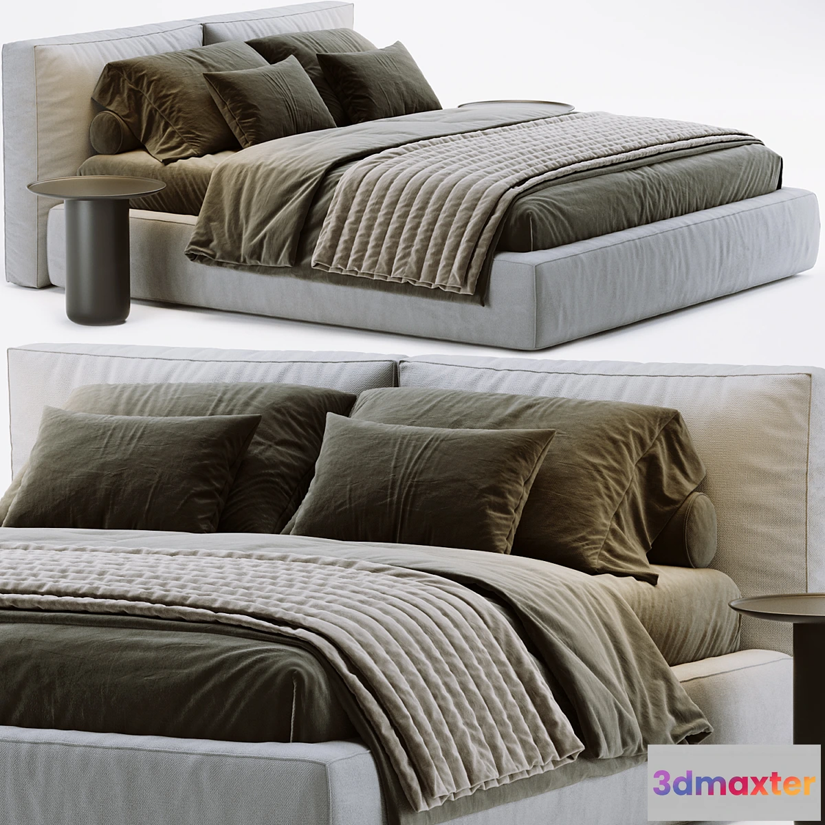 1469512 - Novamobili Brick Bed 3D Max