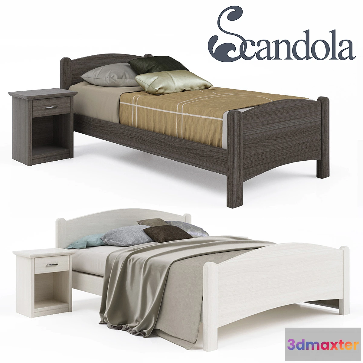 1470900 - Sleeping Beds  Scandola 3D Max