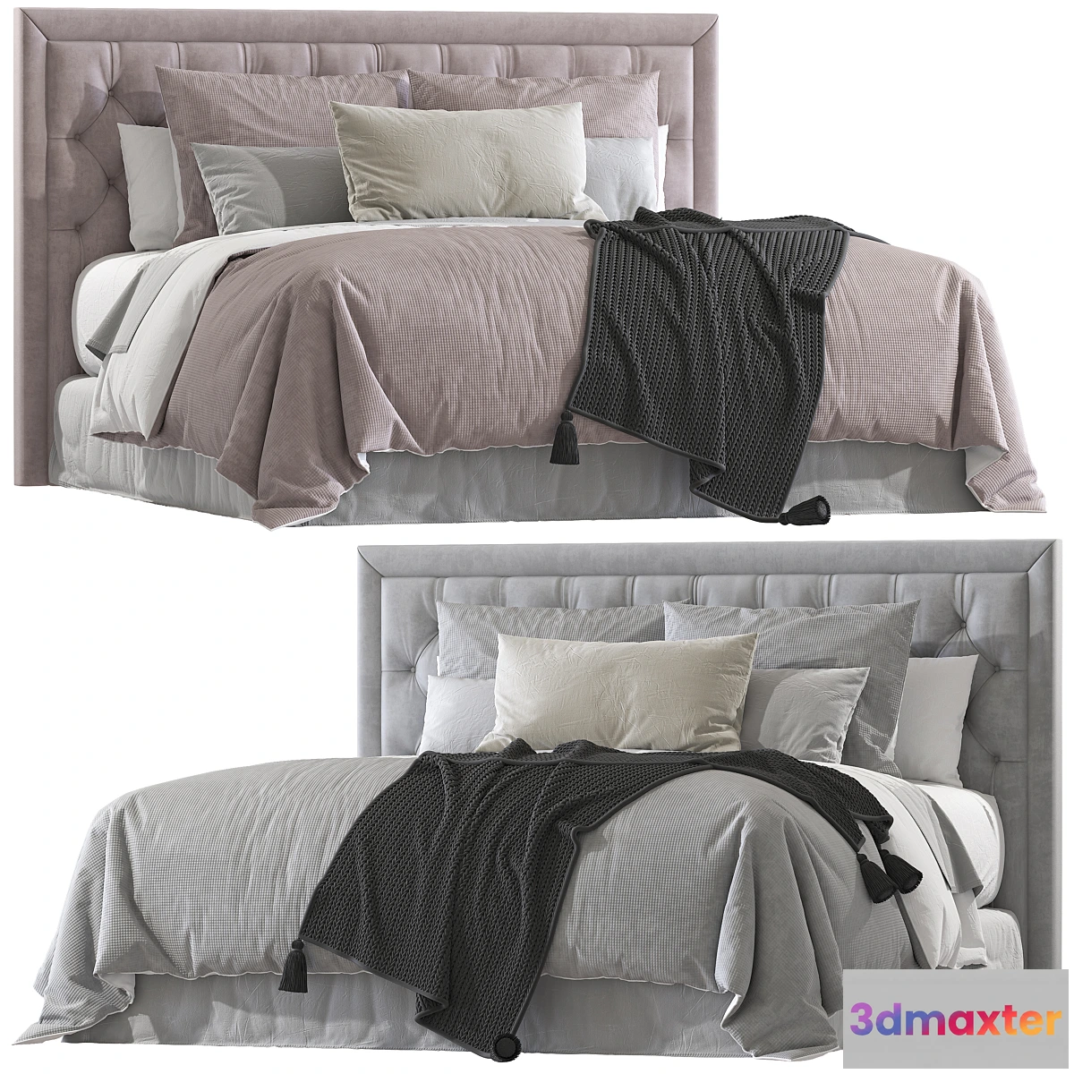 1472260 - Double bed 115 3D Max