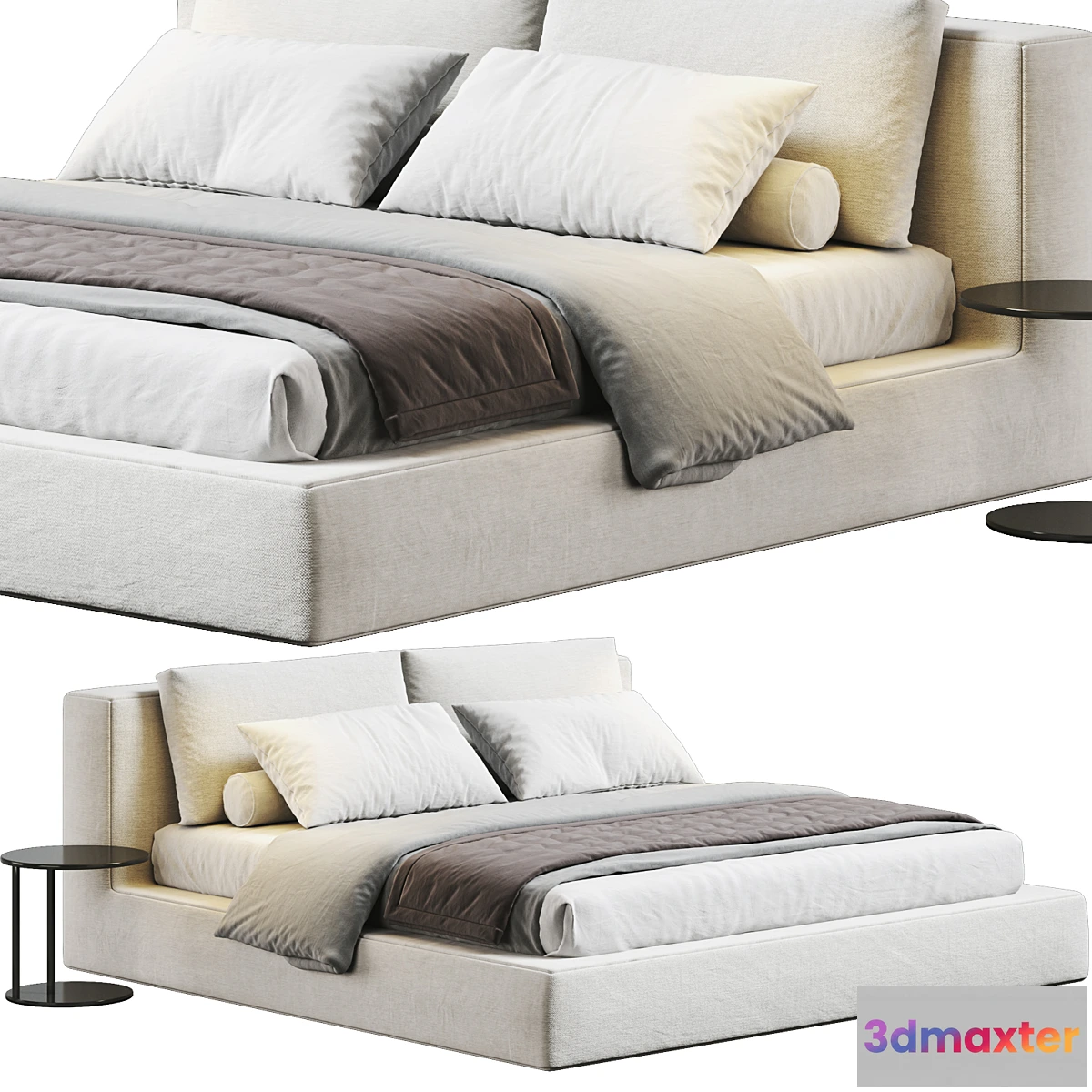 1473282 - RH Cloud Bed 3D Max