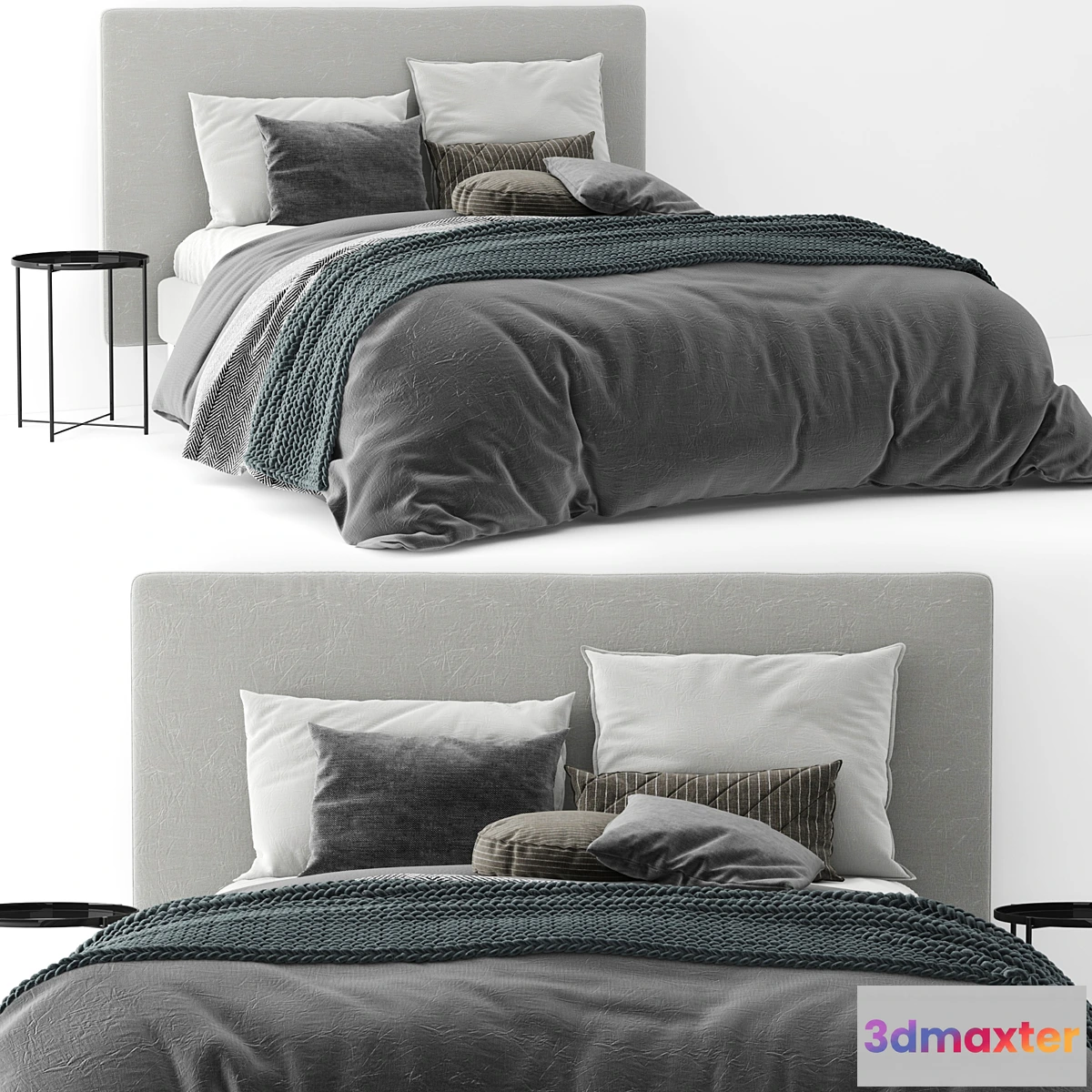 1473318 - Ikea skulsford bed 3D Max