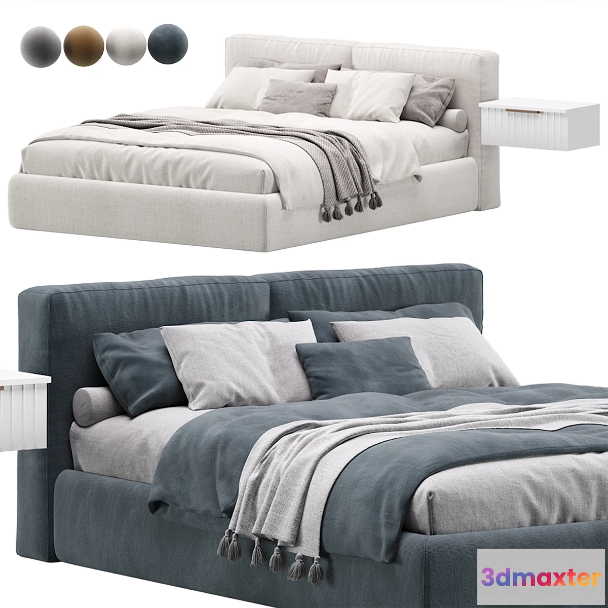 1473554 - Bed Foster 160 by Divan.ru 3D Max