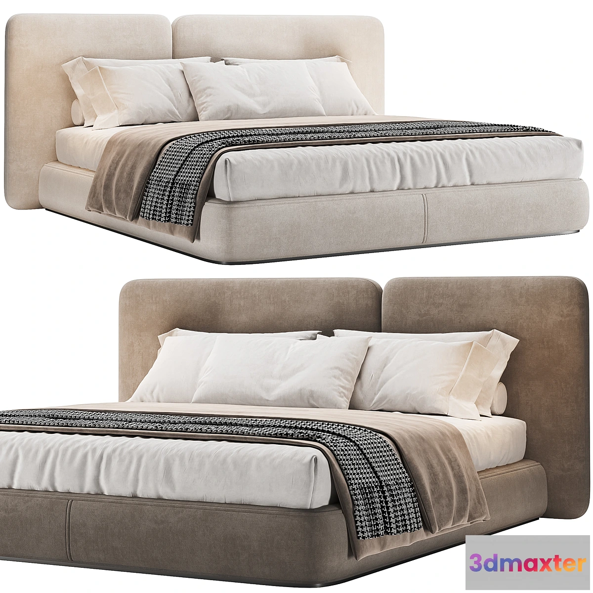 1473760 - Dunes Bed 3D Max