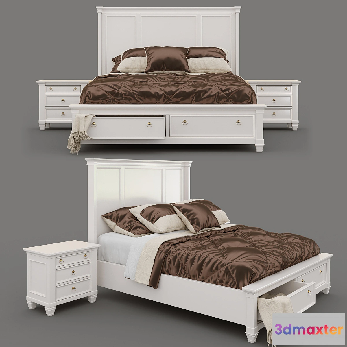 1473914 - Prentice bed 3D Max