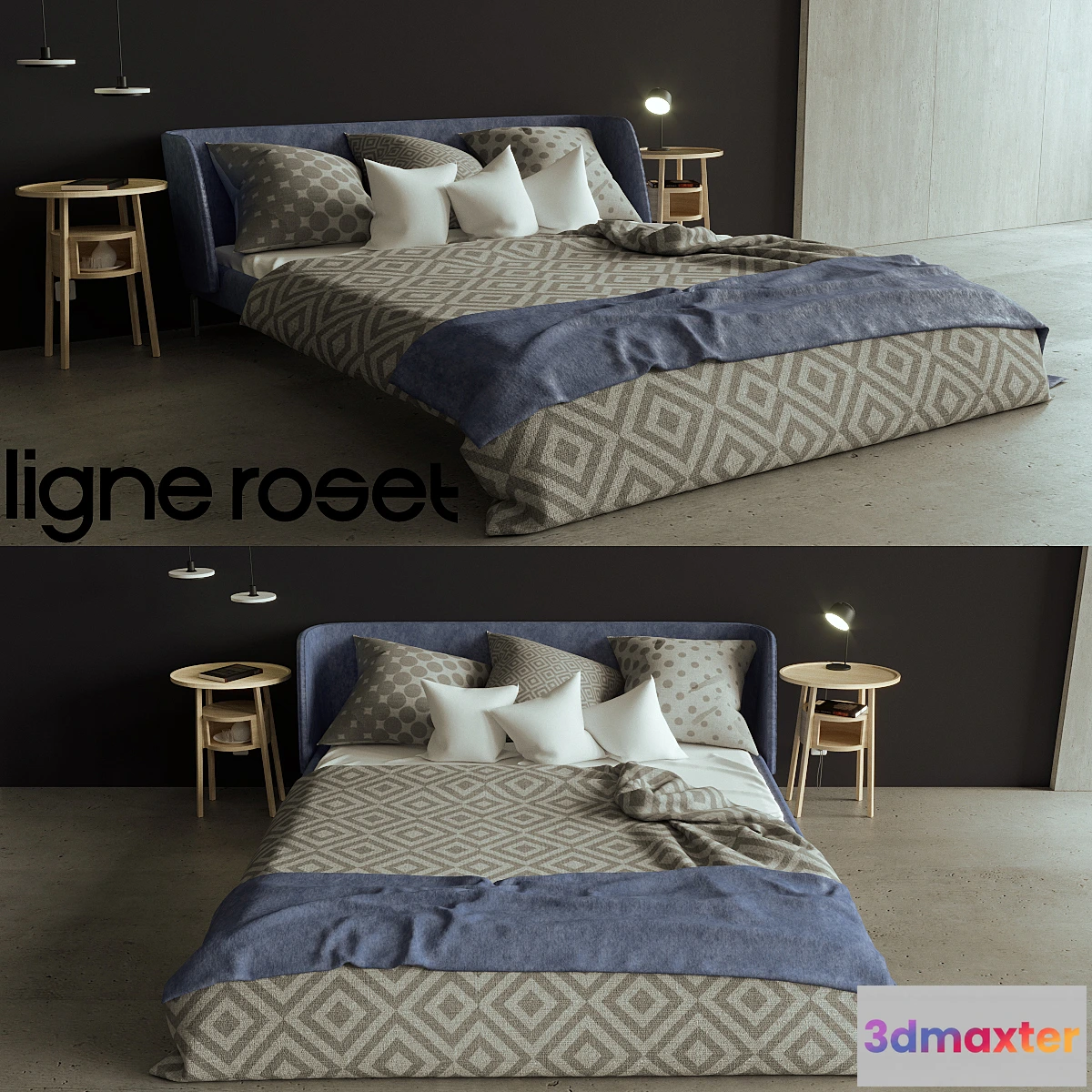 1474308 - bedroom ligne roset 3D Max