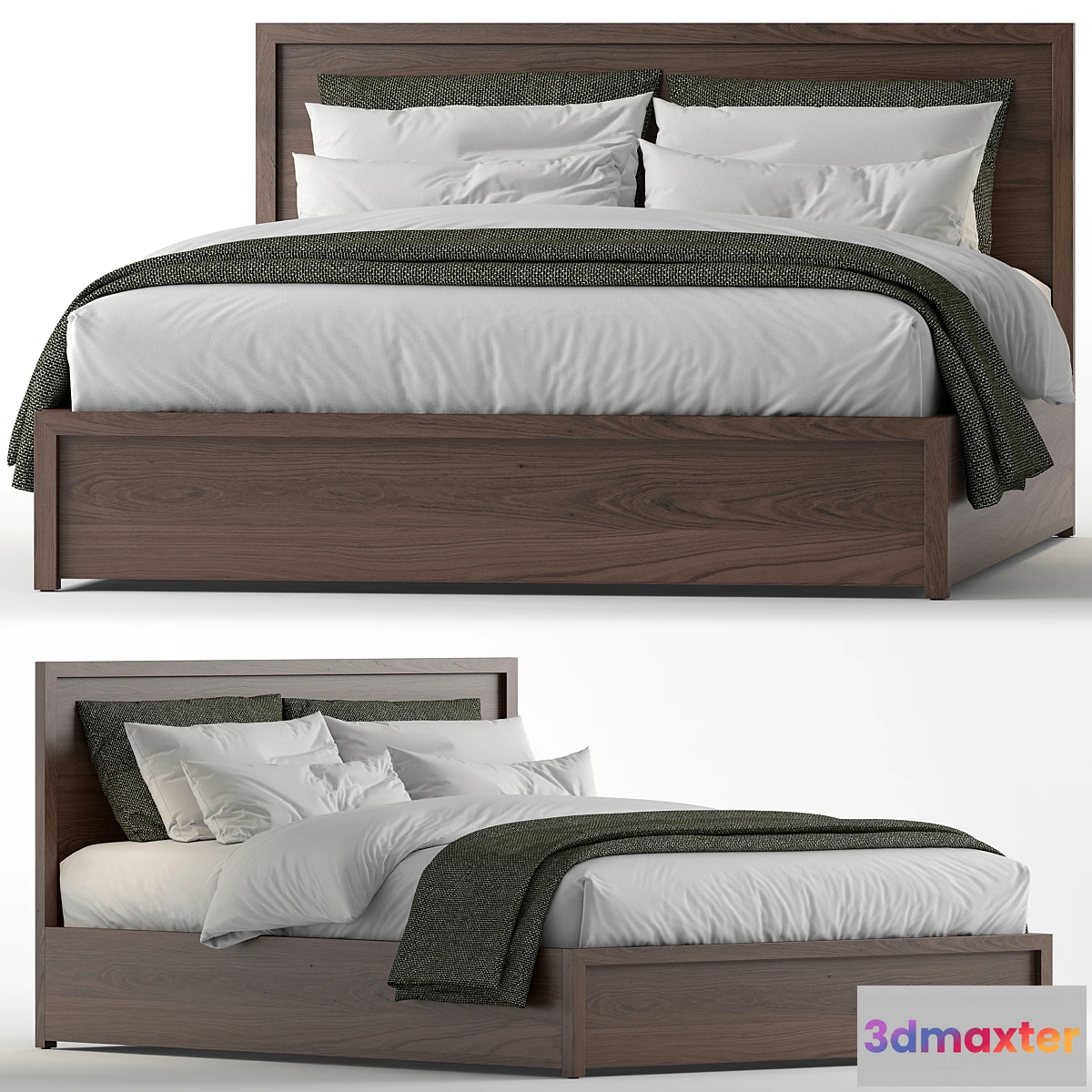 1475140 - EQ3_Marcel panel bed 3D Max