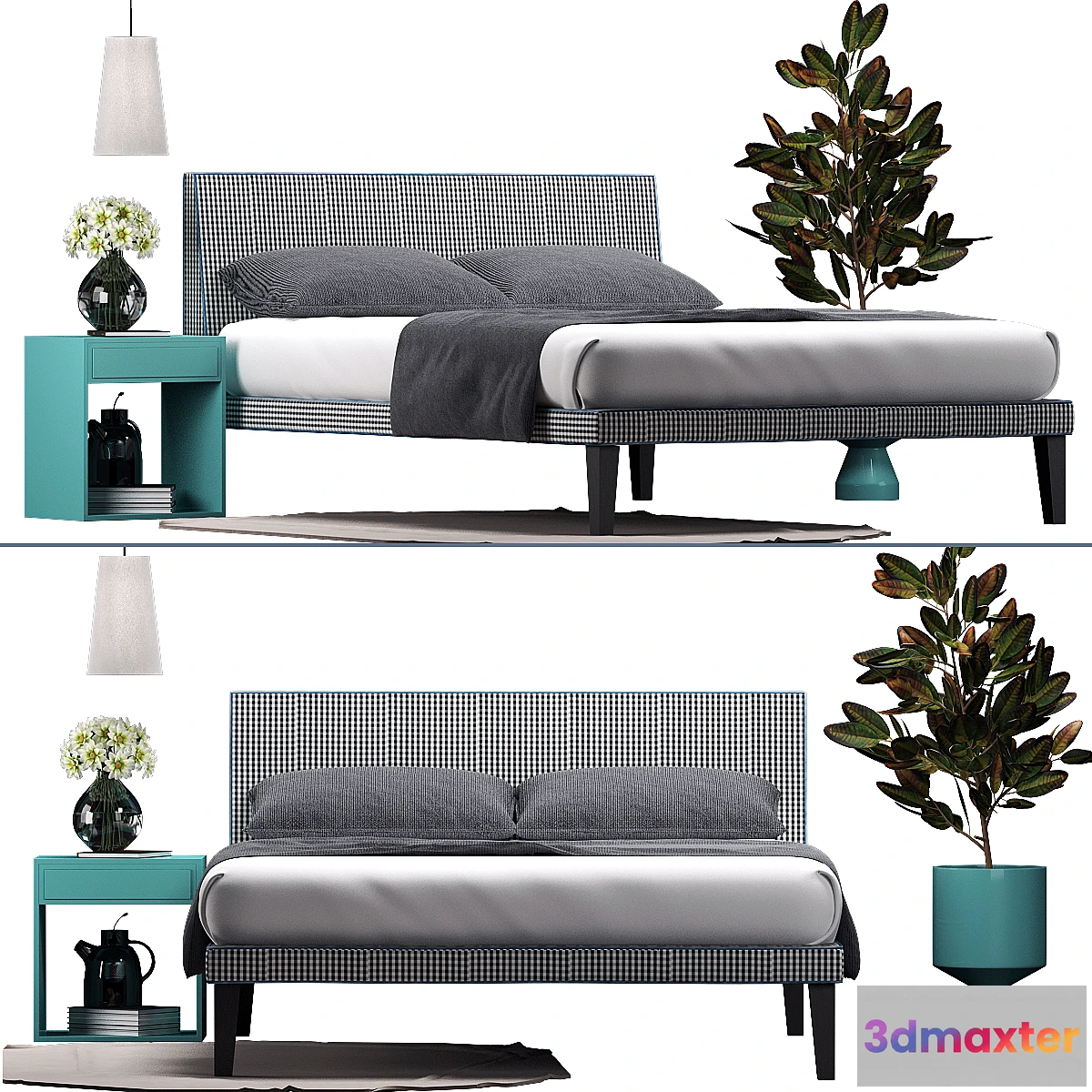 1475556 - Bed Gervasoni Letti & Co 3D Max