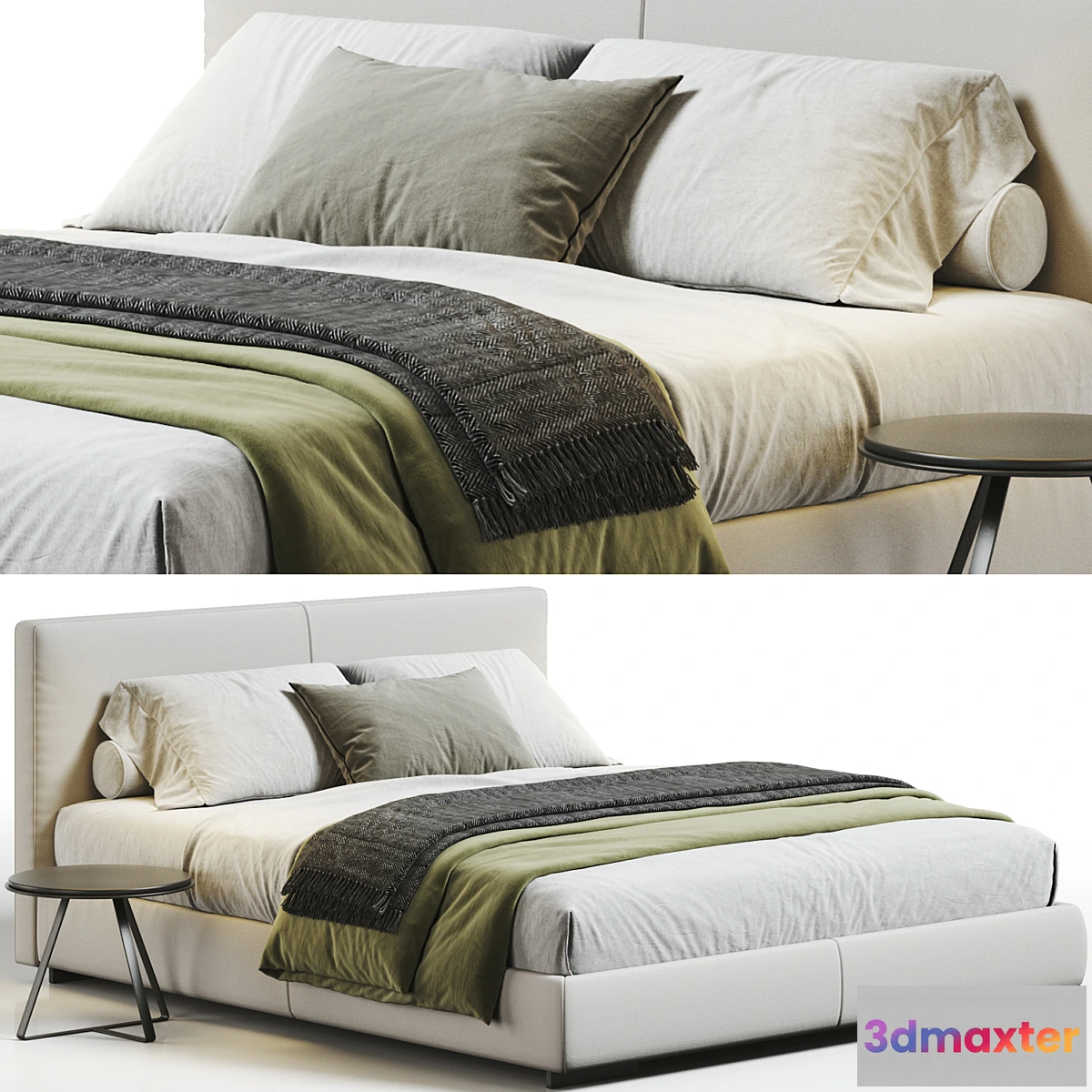 1475558 - Flexform Magnum Bed 3D Max