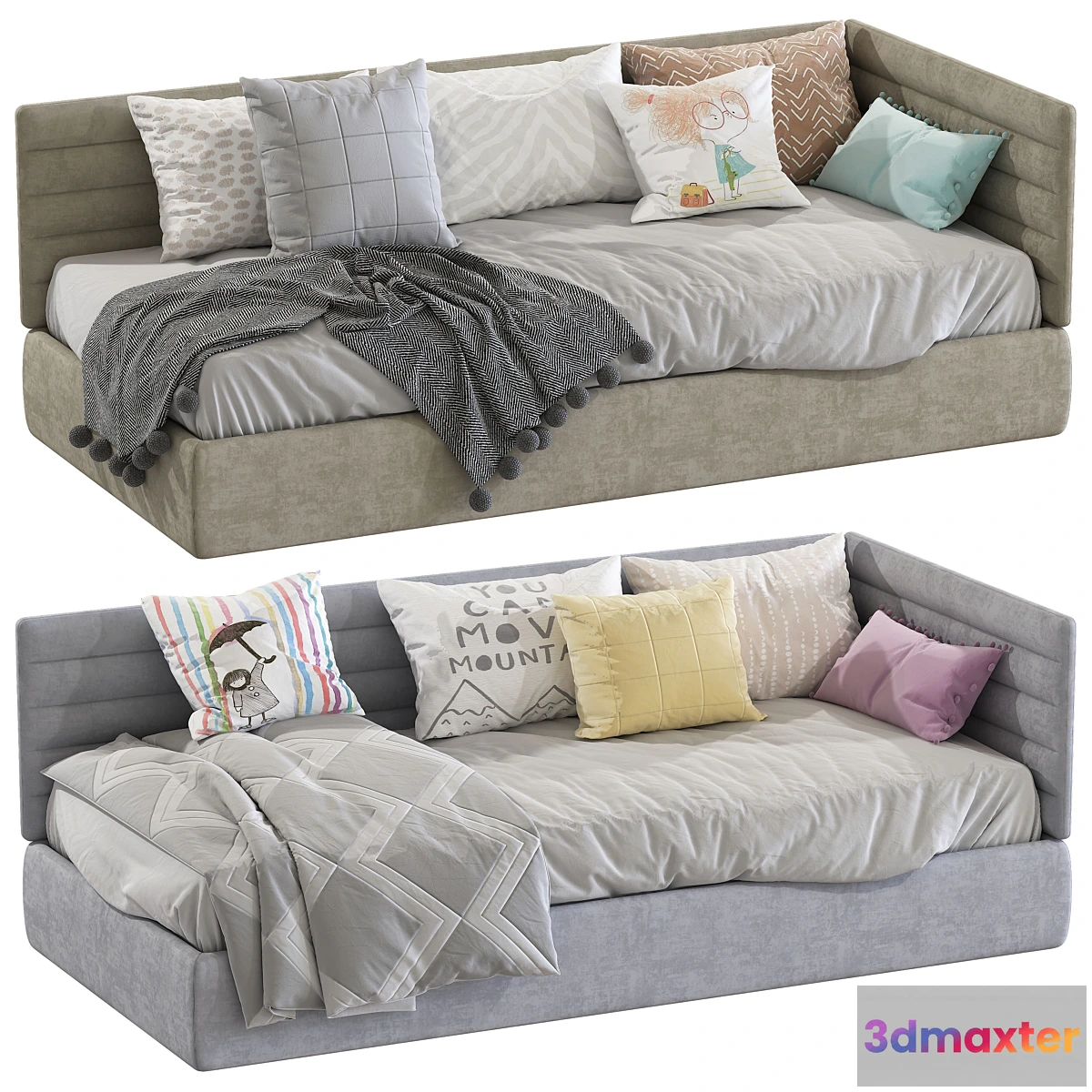 1475704 - Contemporary style sofa bed 4 3D Max